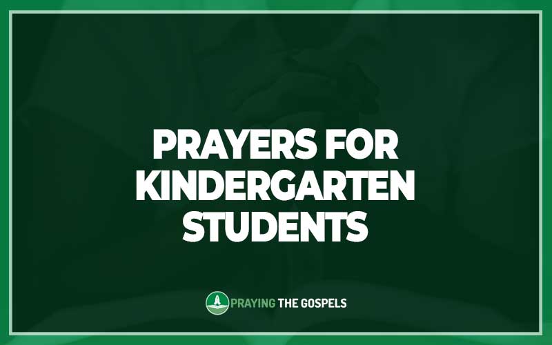 Prayers for Kindergarten Students