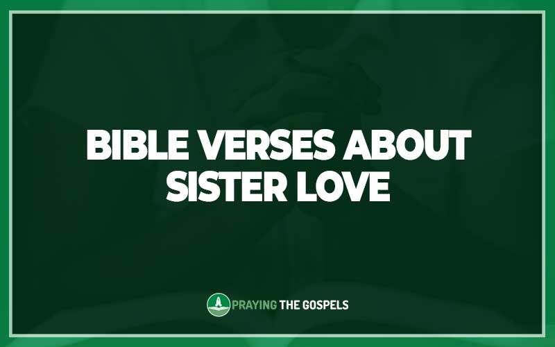Bible Verses About Sister Love
