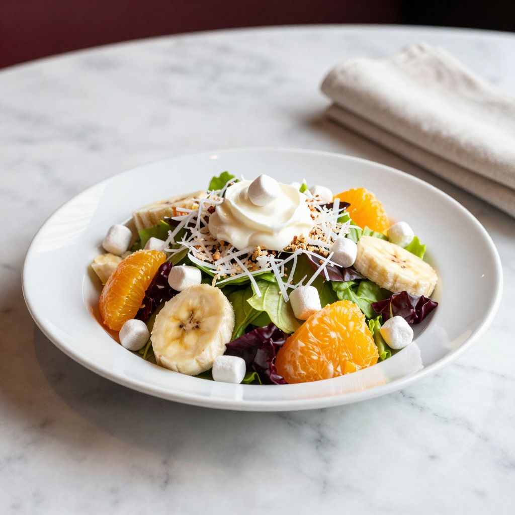 5 Cup Salad Final Dish