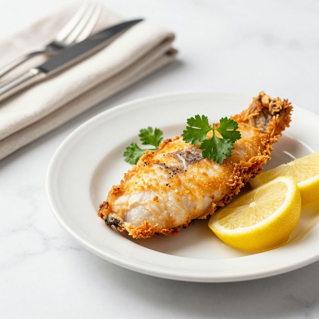 Air Fryer Tilapia Dish