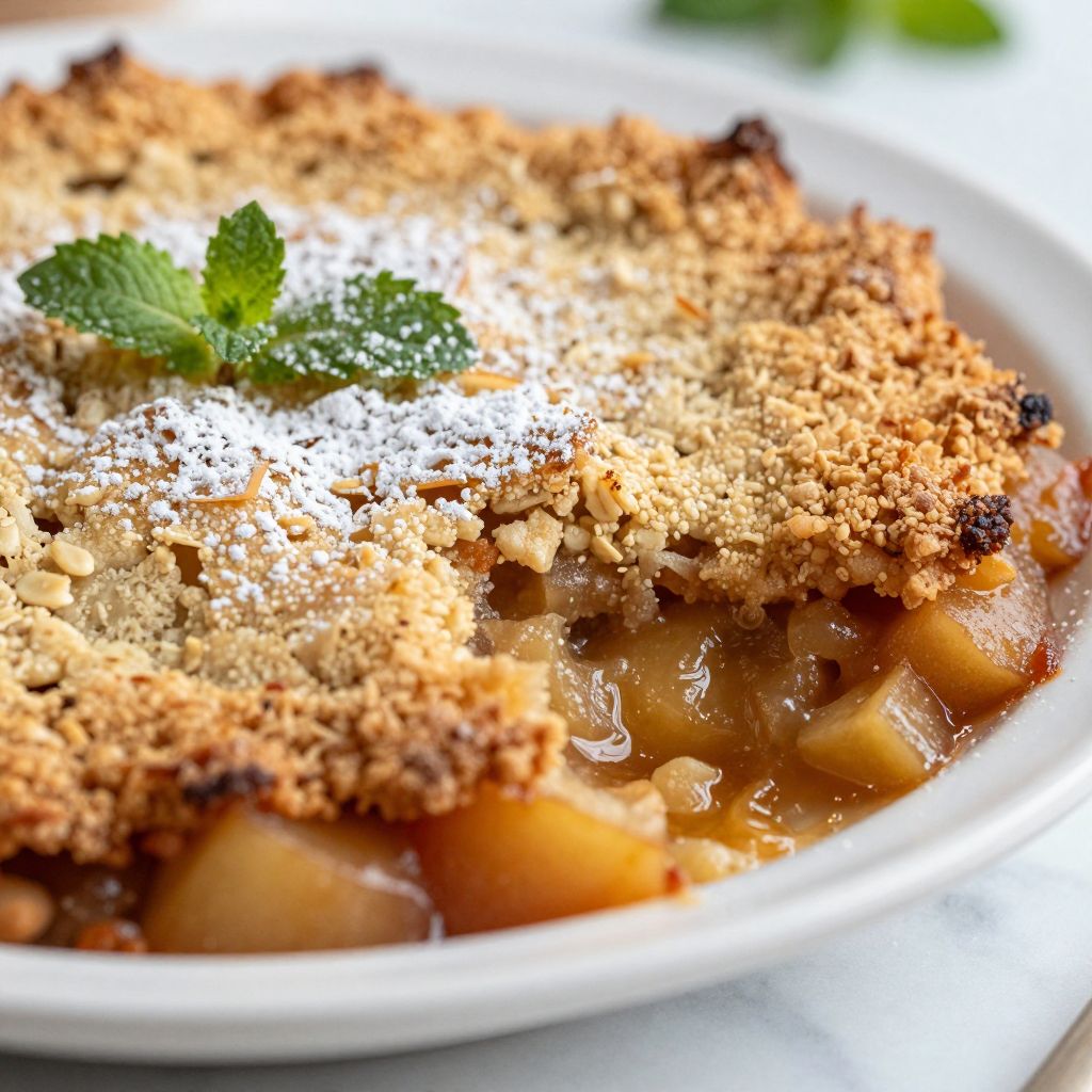 Apple Crisp Preparation