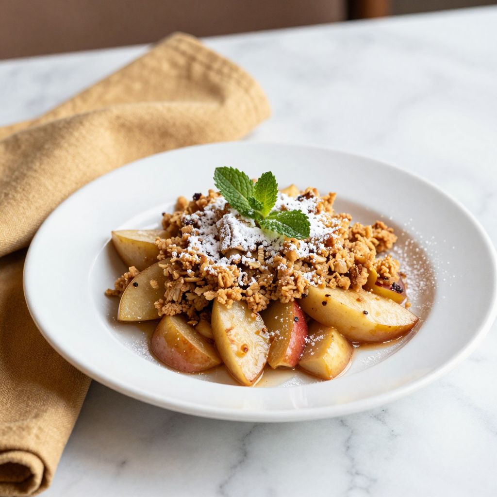 Finished Apple Crisp