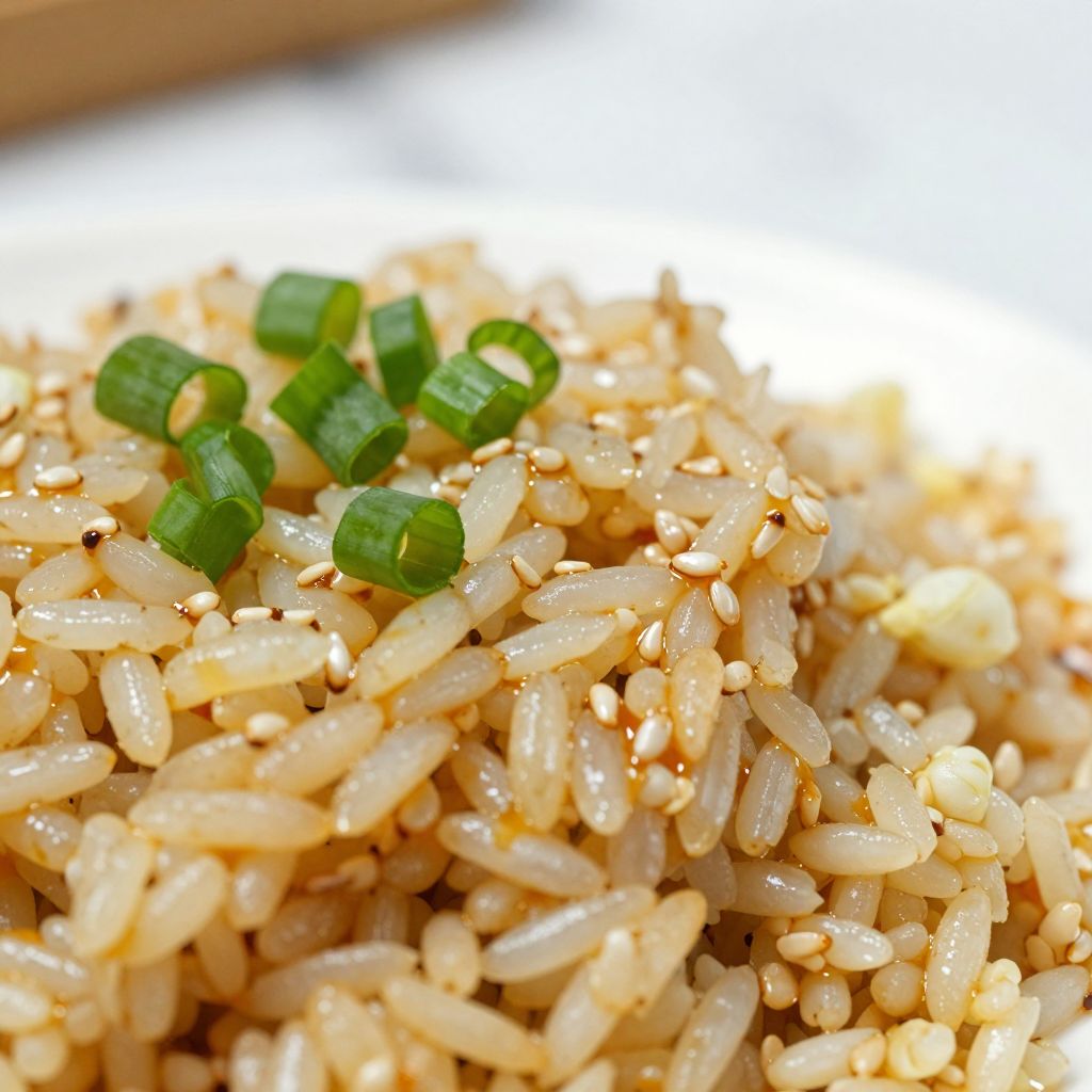 Asian Rice Cooking Process
