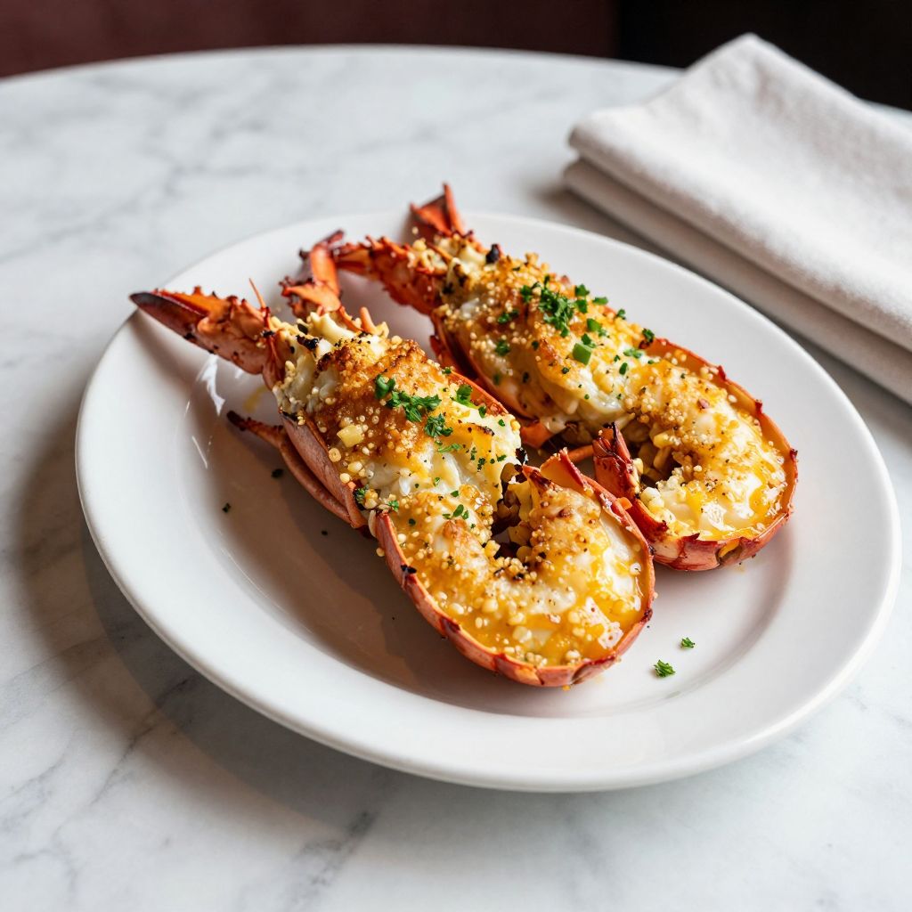 Baked Lobster Tail