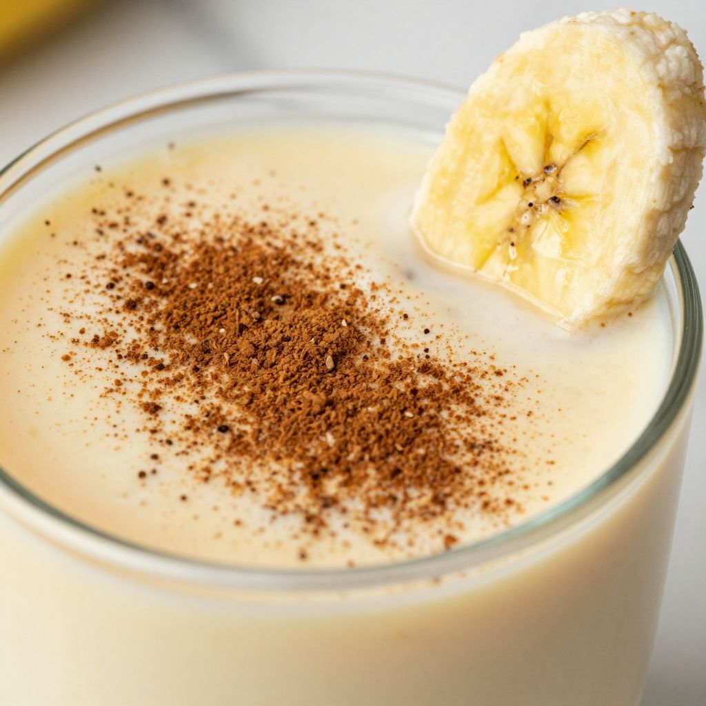 Making Banana Milk