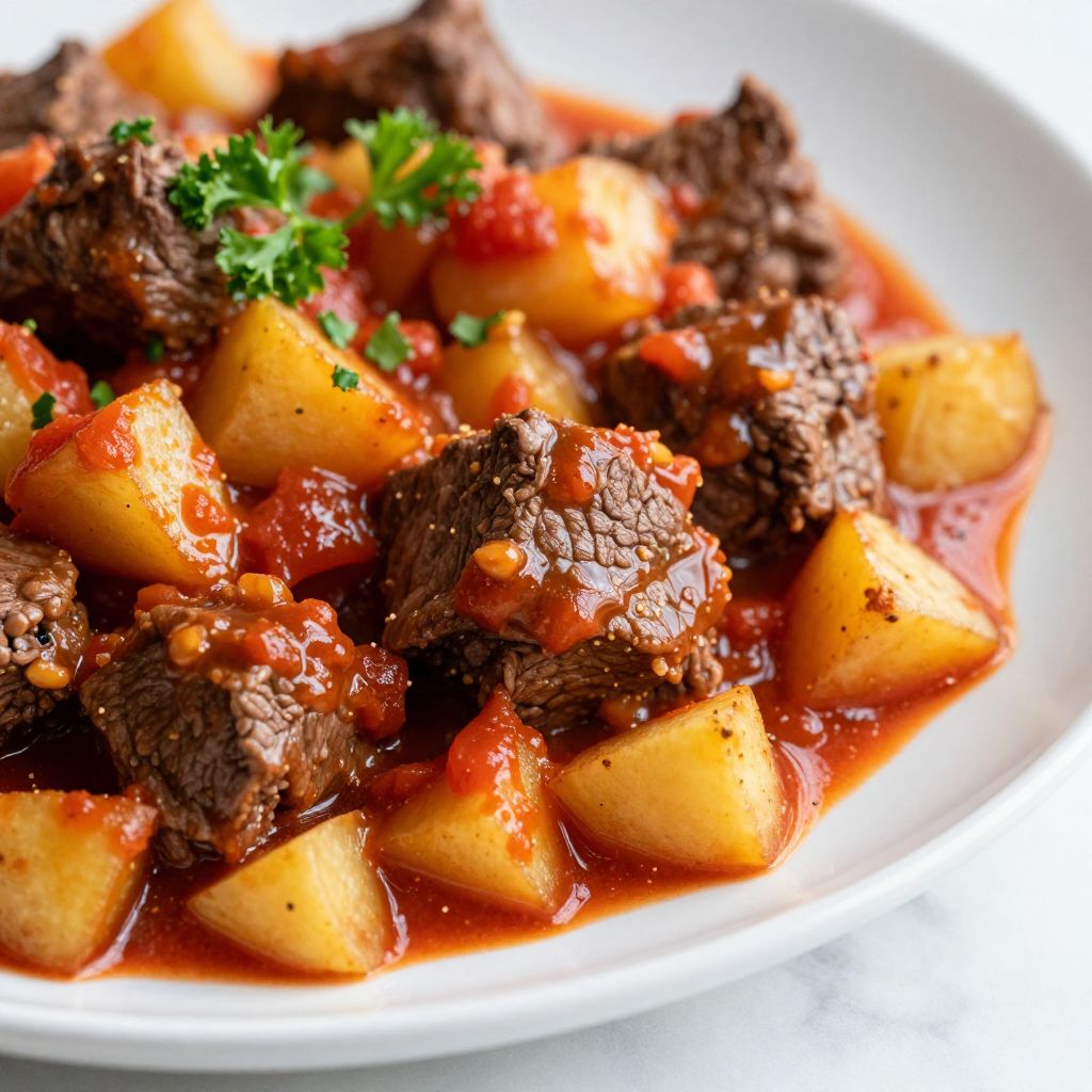 Beef Caldereta Step by Step Instructions