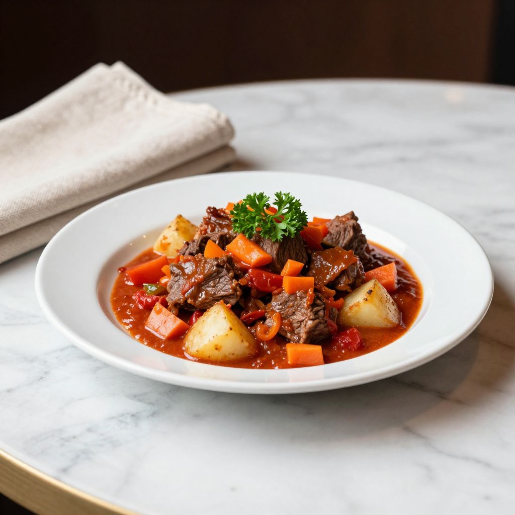 Beef Caldereta Final Dish