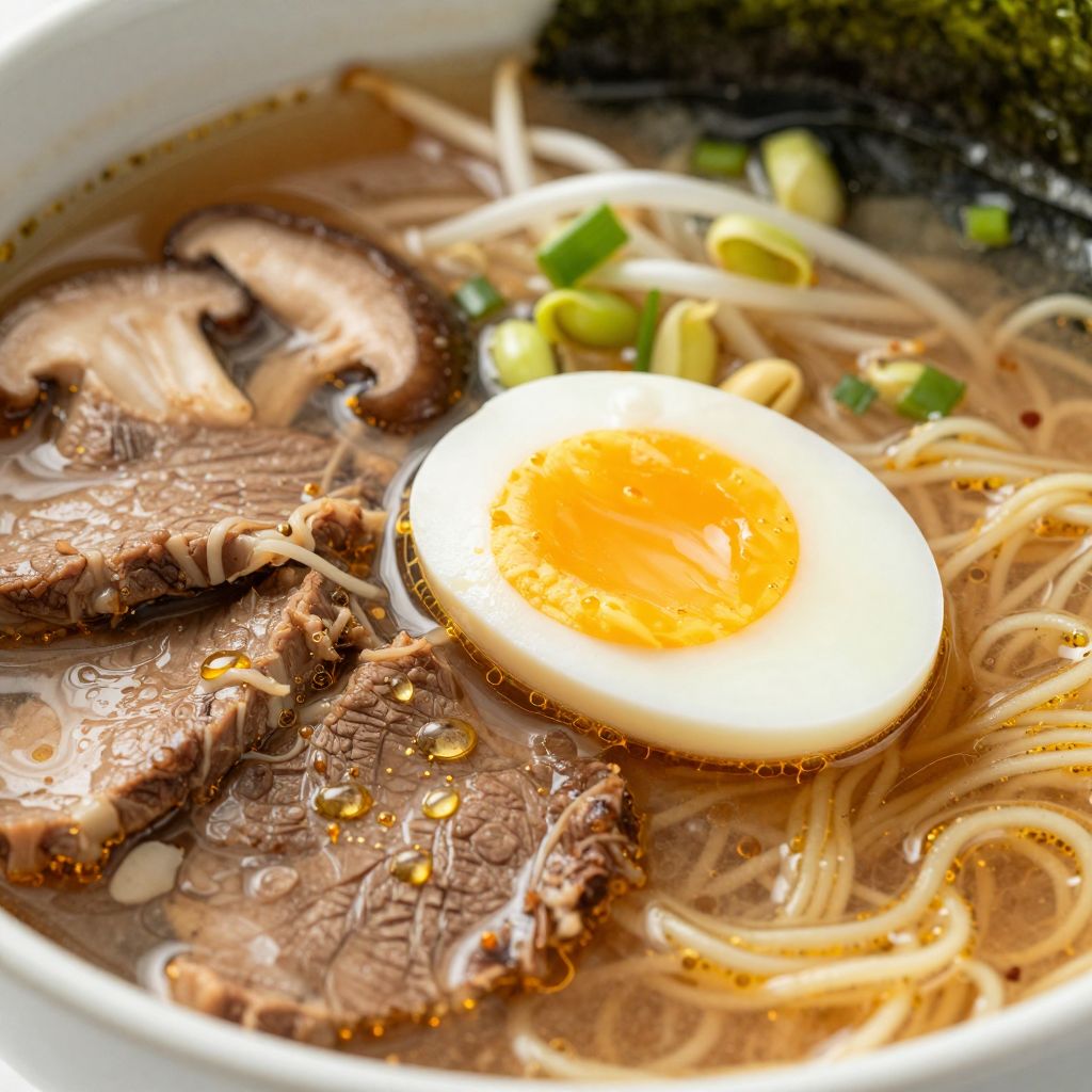 Beef Ramen Preparation