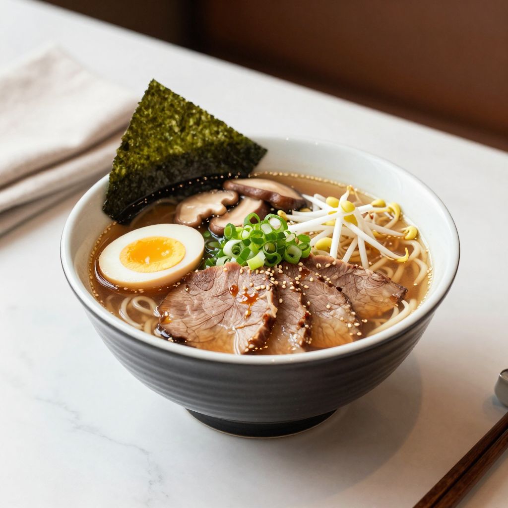 Beef Ramen Final Dish