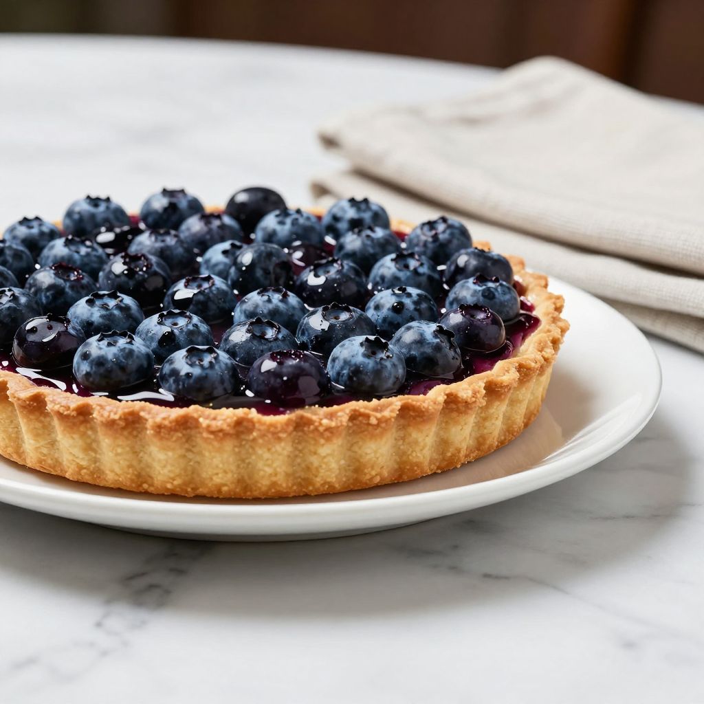 Blueberry Tart Final Image