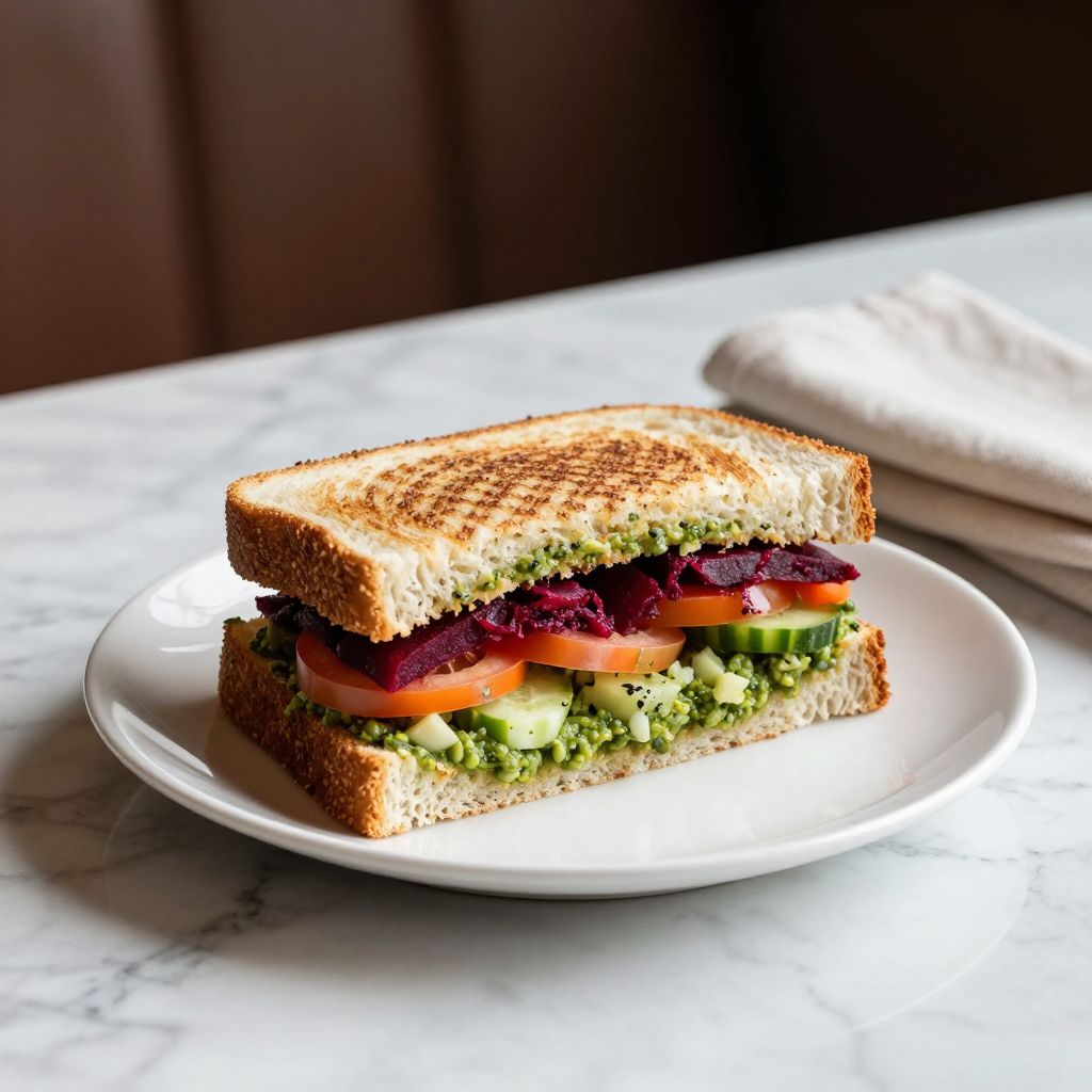 Bombay Sandwich Presentation