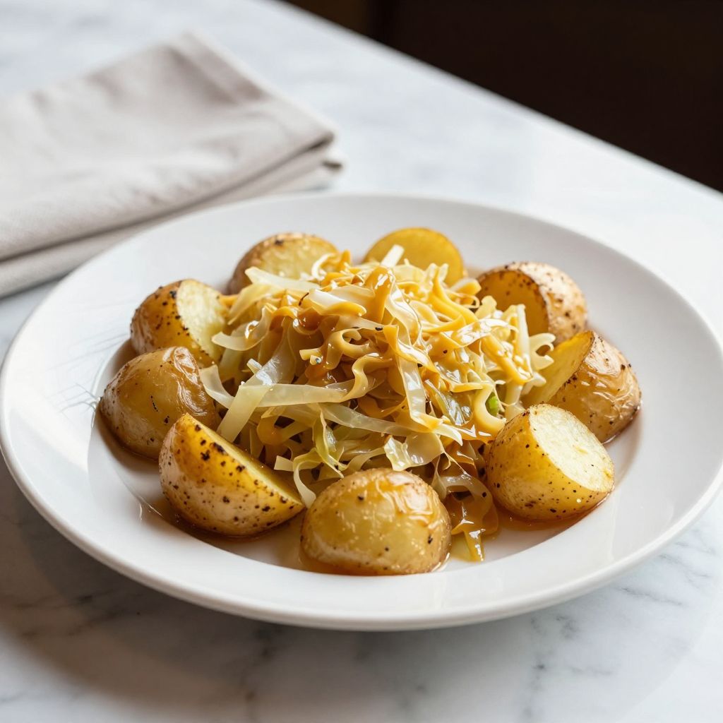 Cabbage and Potatoes Final Dish