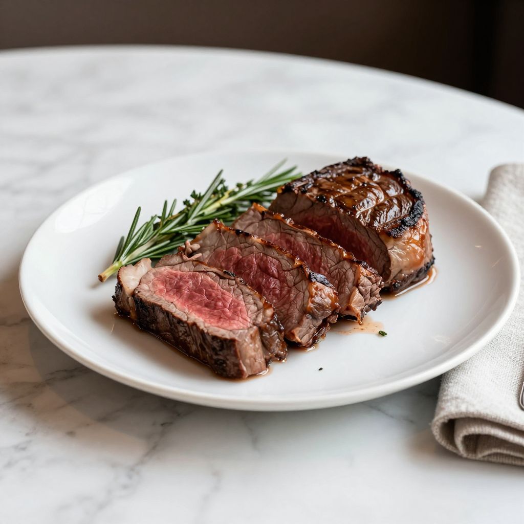 Chateaubriand serving