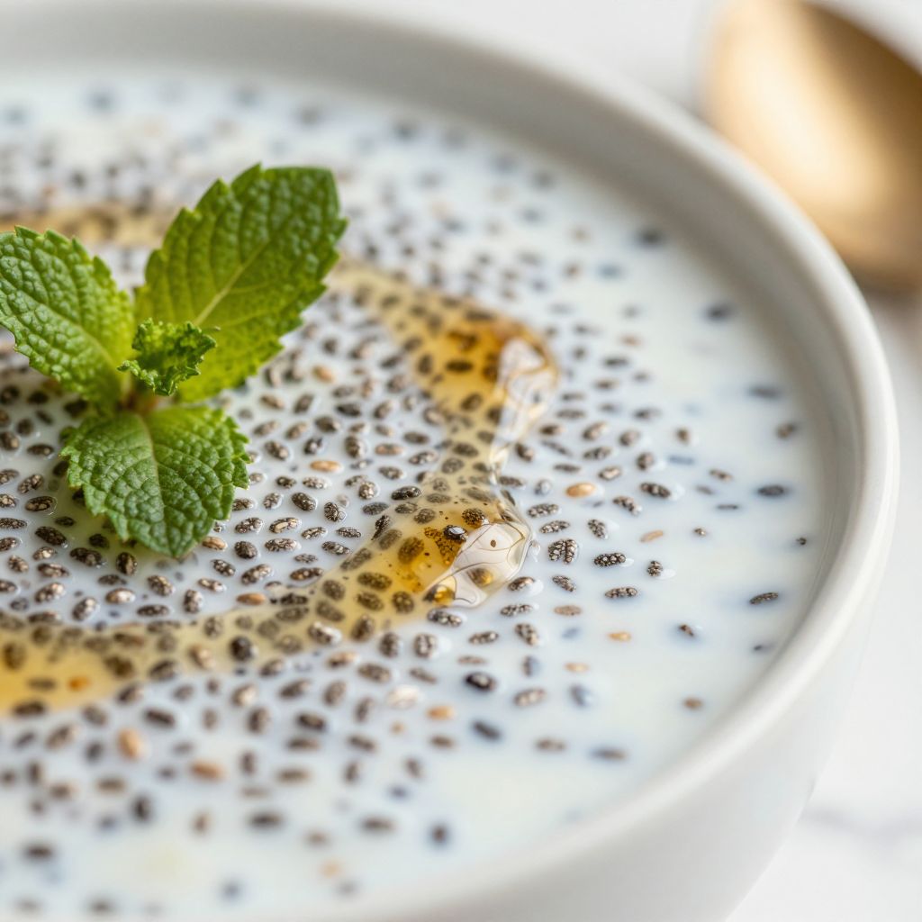 Chia Pudding Preparation