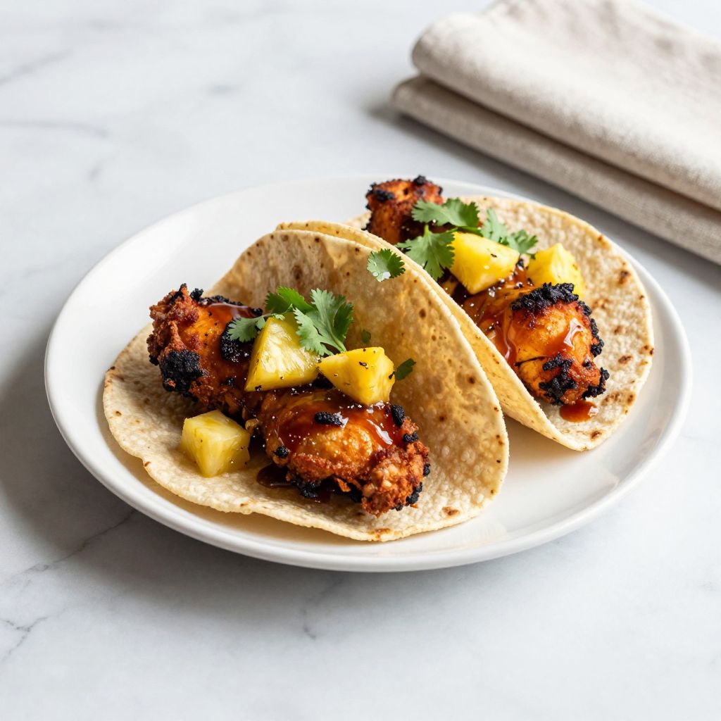 Chicken Al Pastor Final Dish