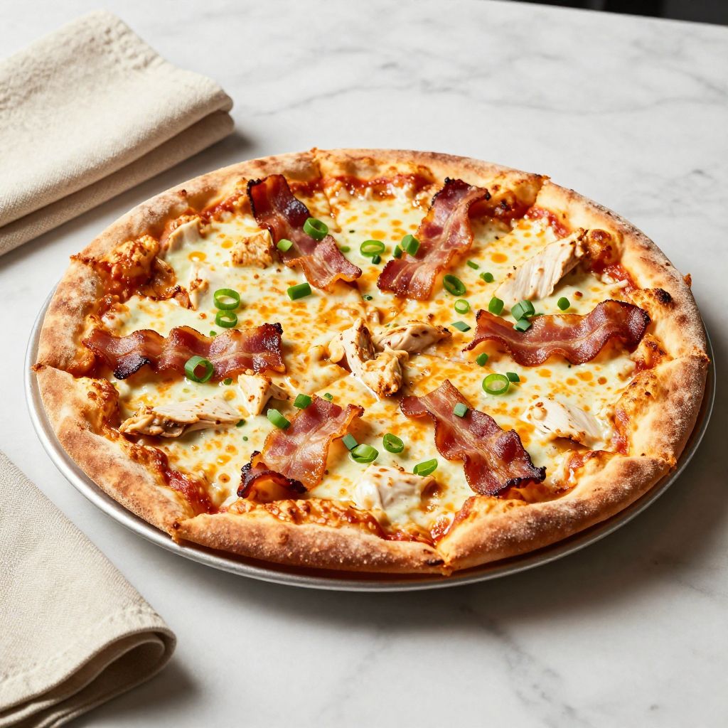 Chicken Bacon Ranch Pizza