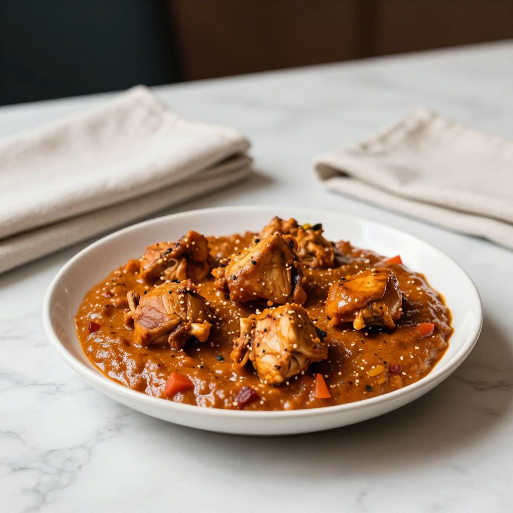 Chicken Saag Final Dish Image