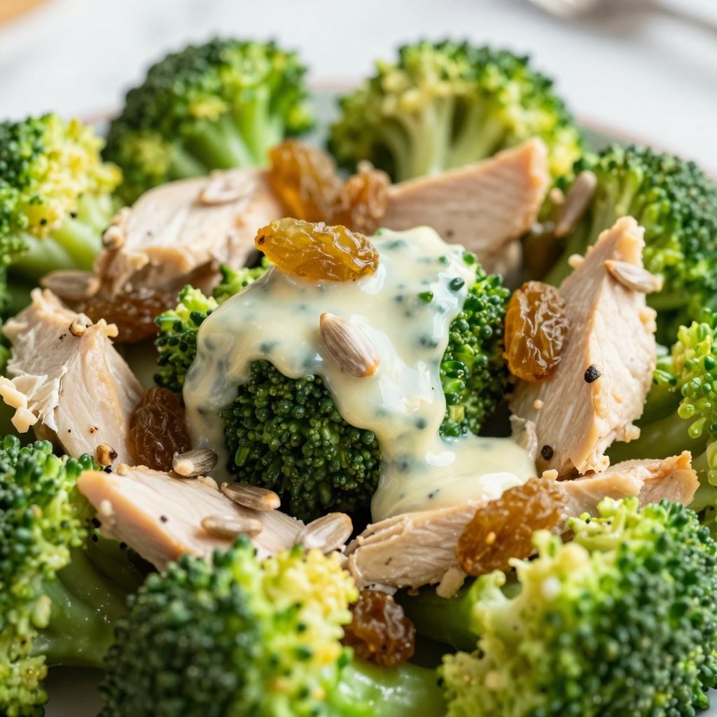 Chicken Salad Chick Broccoli Salad Preparation