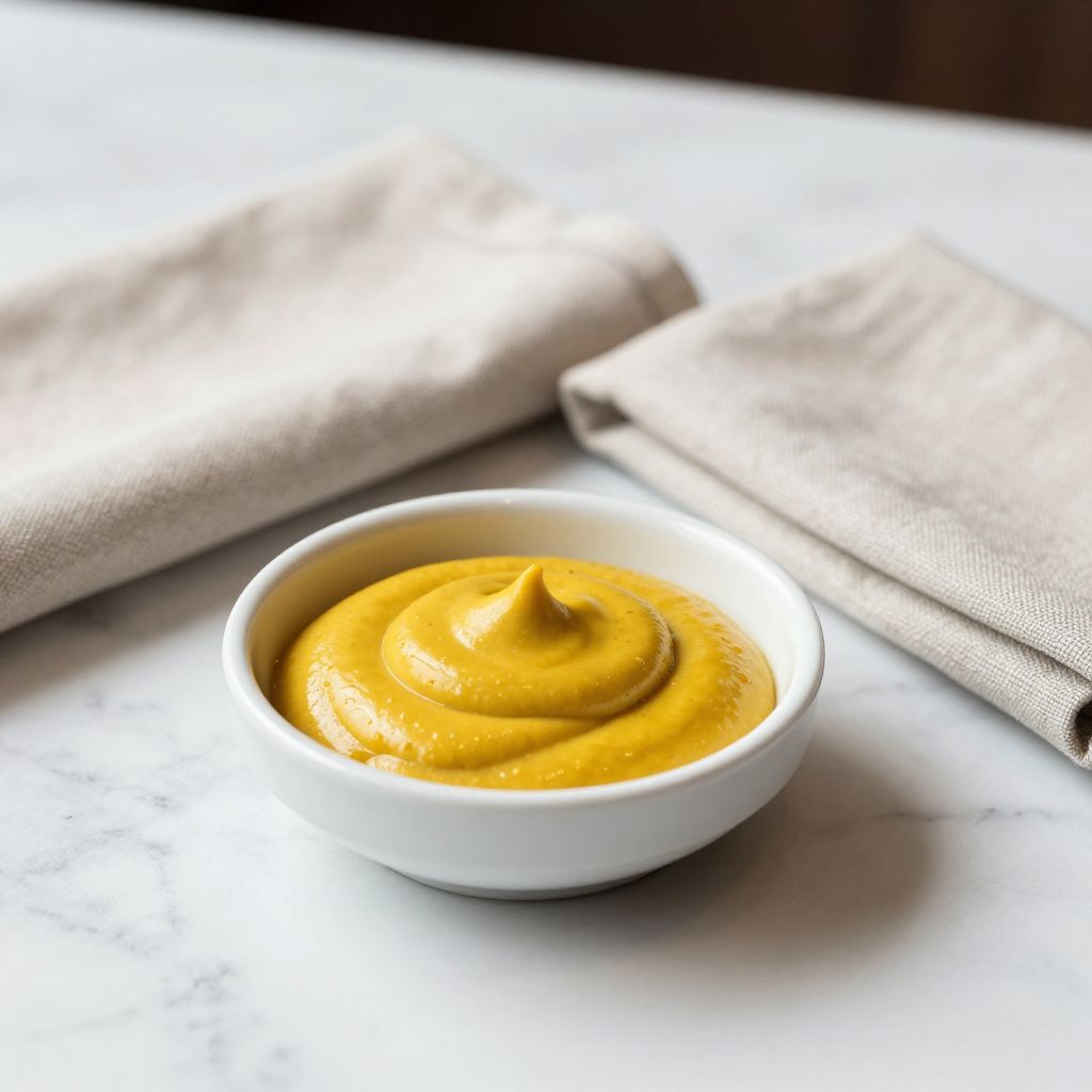 Chinese Hot Mustard serving suggestion