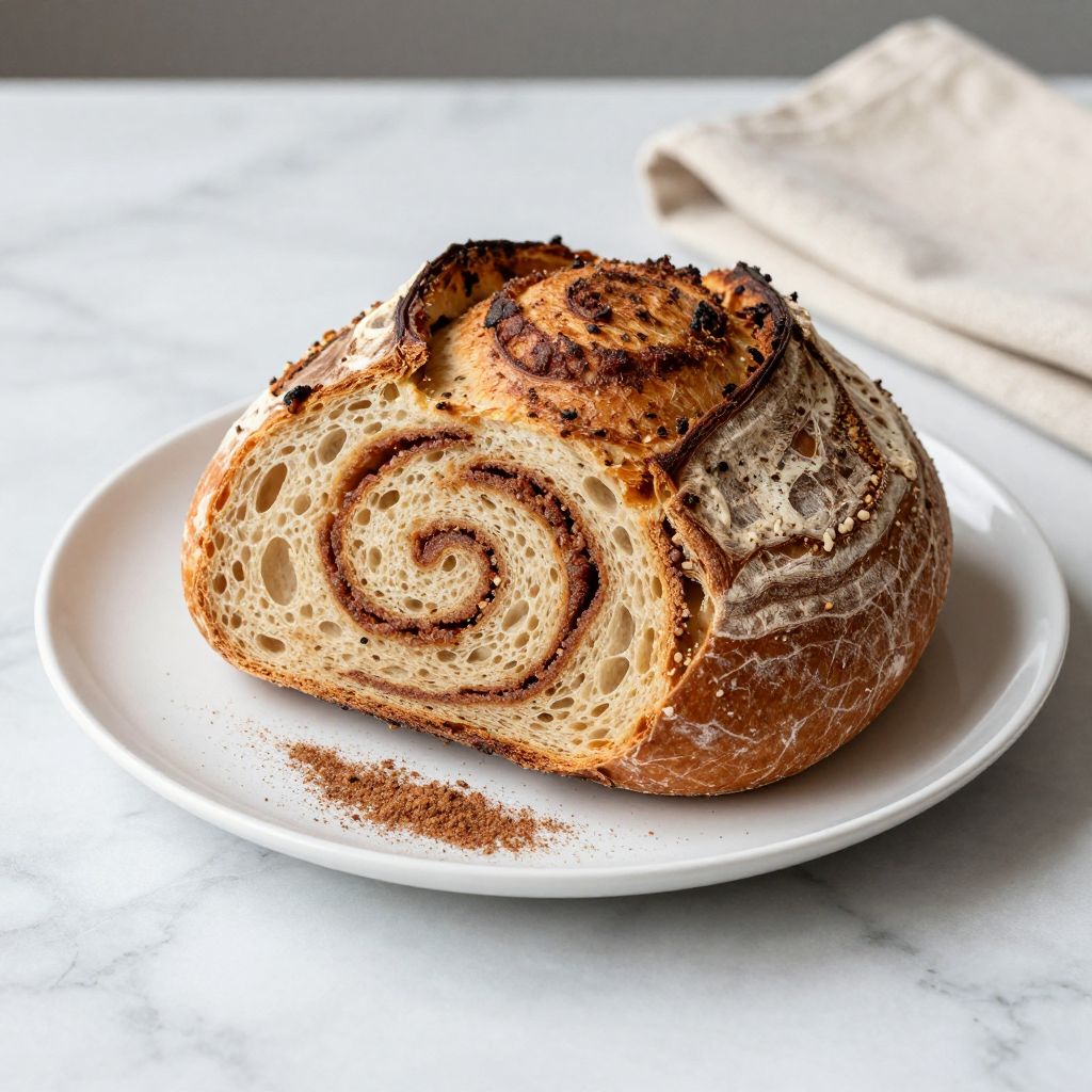 Cinnamon Sourdough Bread Final Product