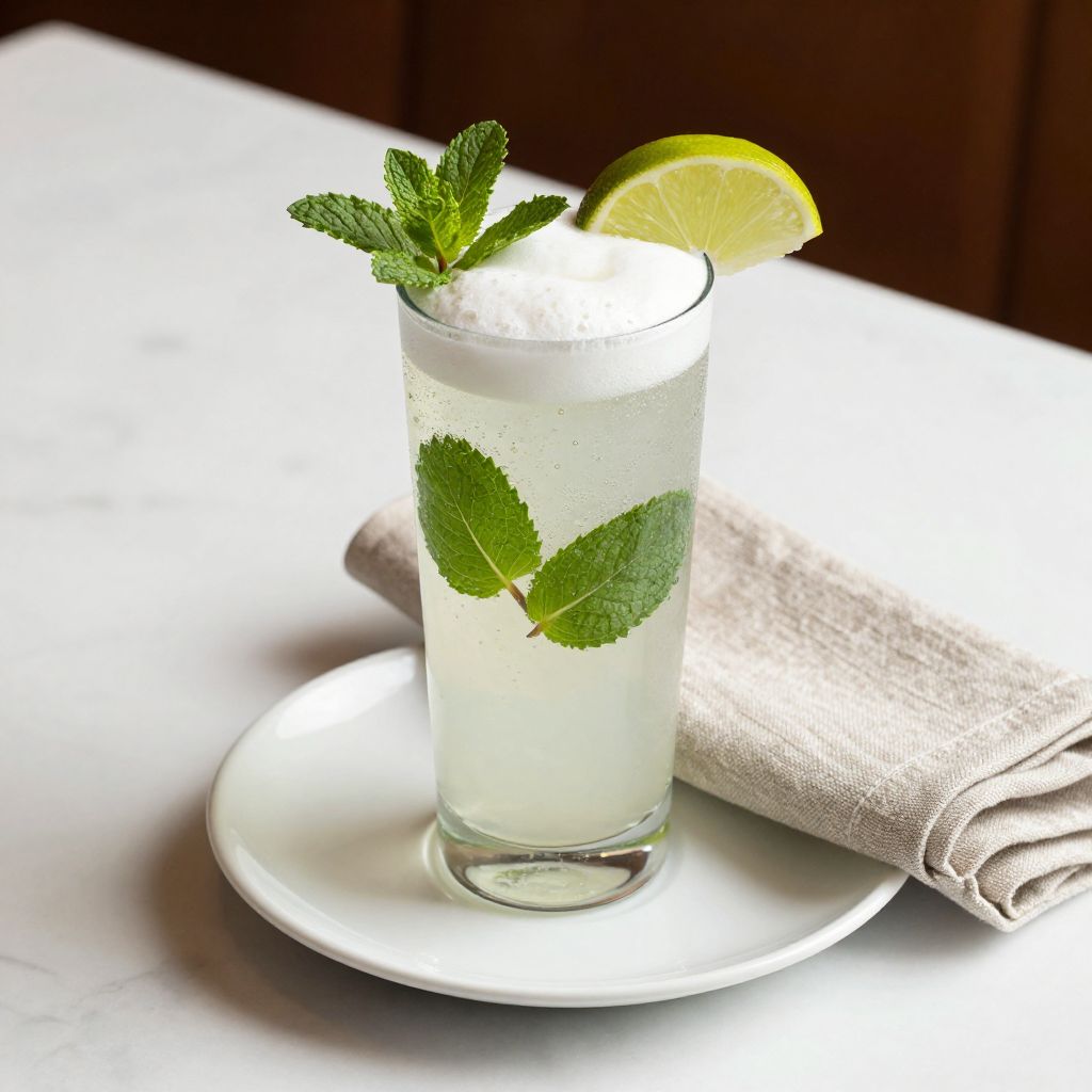 Coconut Mojito Final Drink