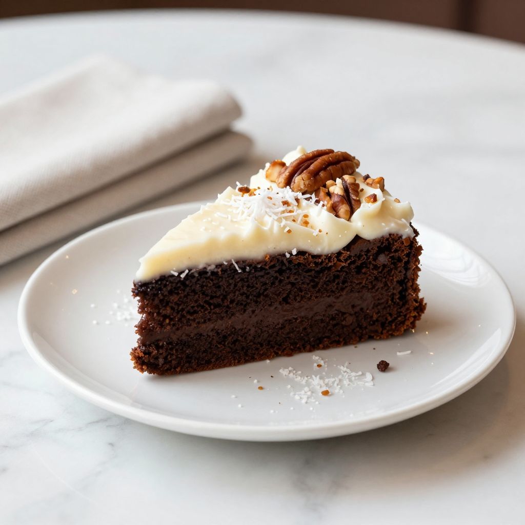 Coconut Pecan Frosting Decoration