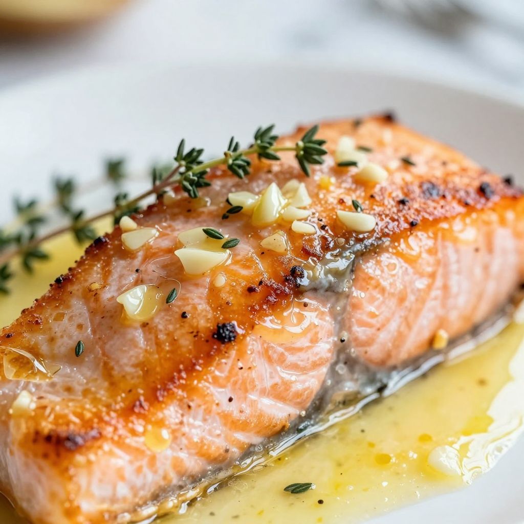 Coho Salmon with Lemon Butter