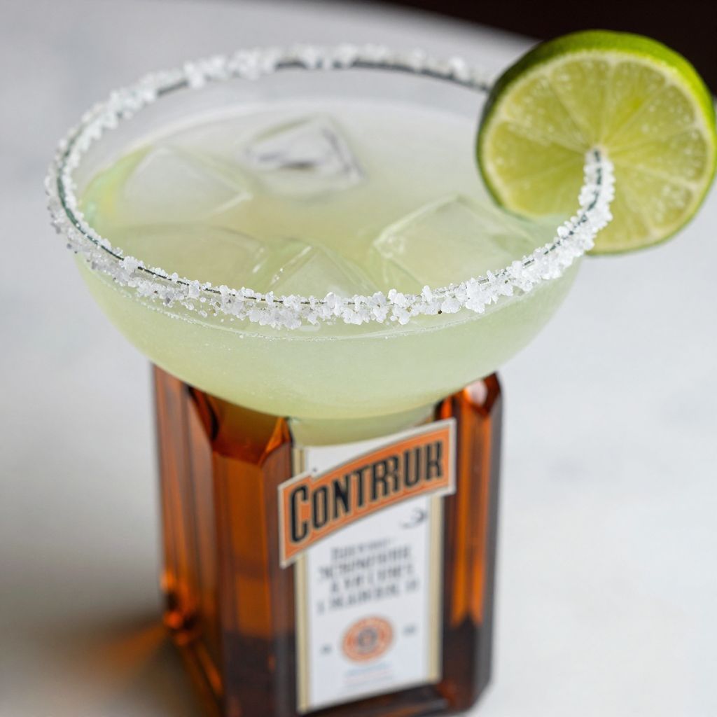 Cointreau Margarita Preparation