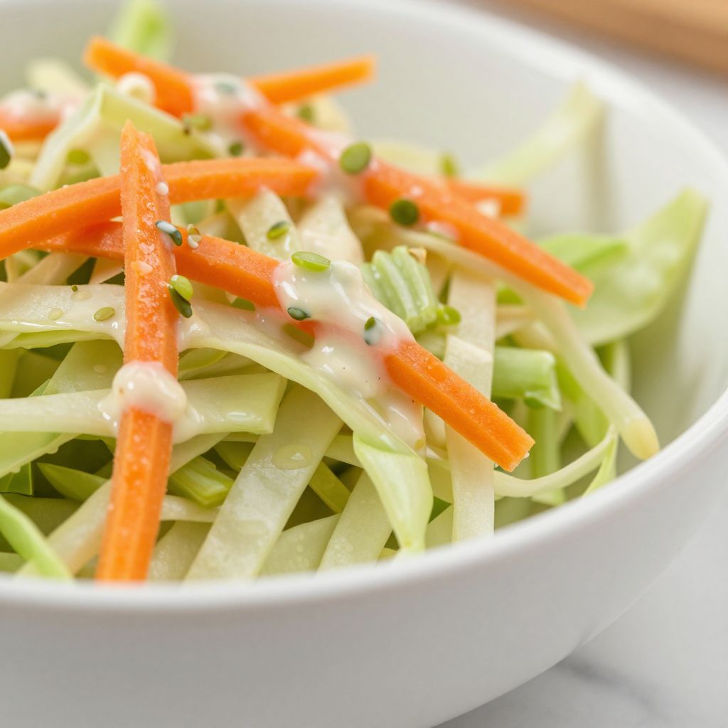 Easy Coleslaw Preparation