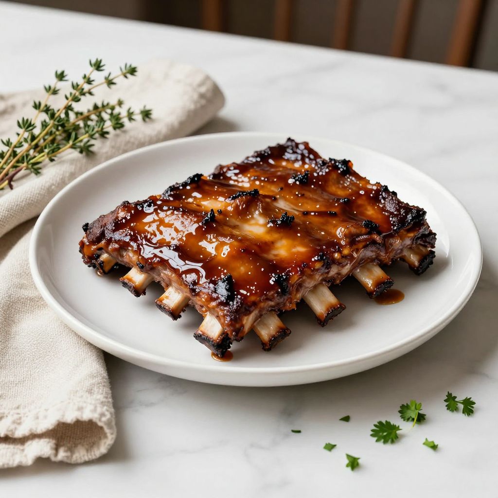 Country Style Ribs Final Dish