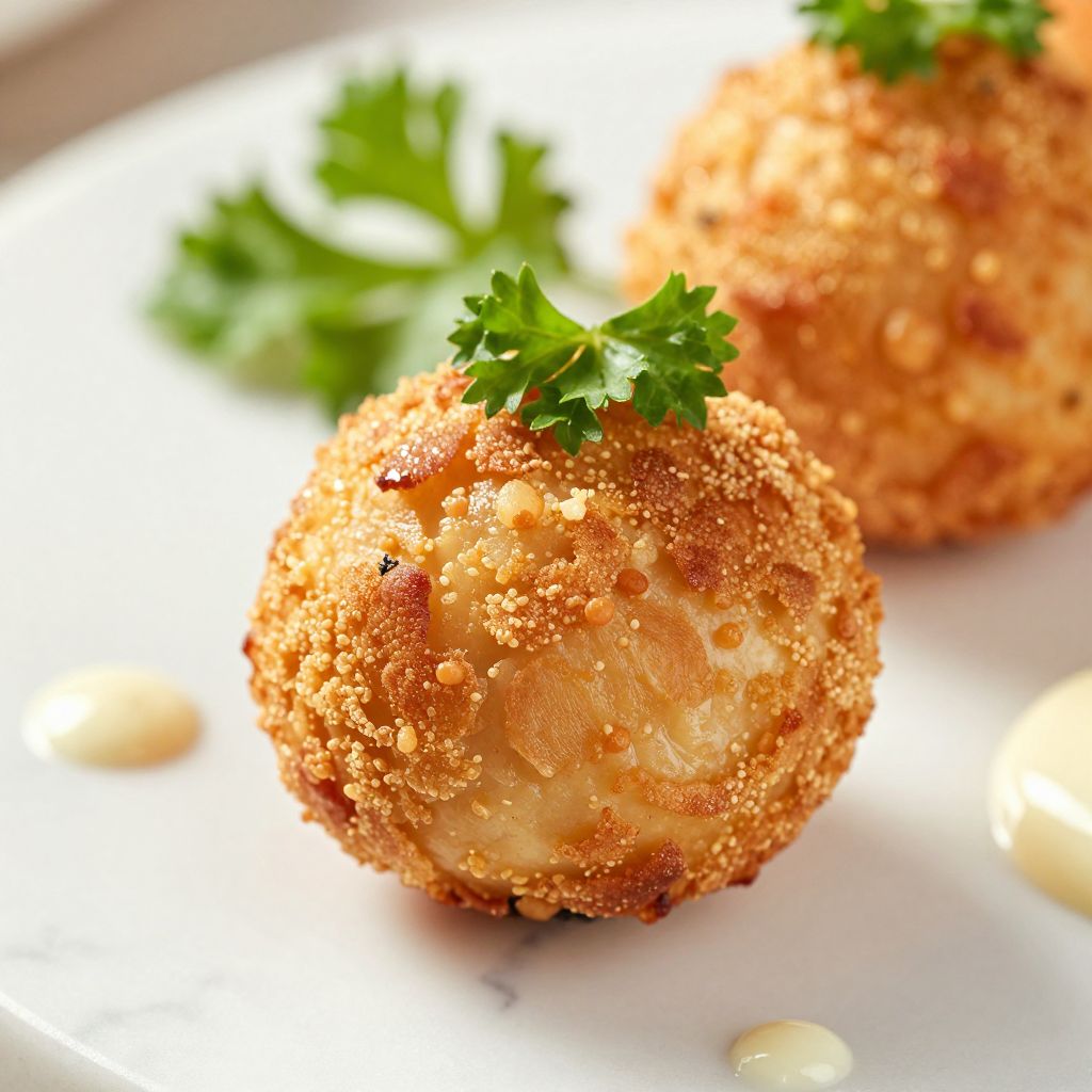 Crab Balls Preparation