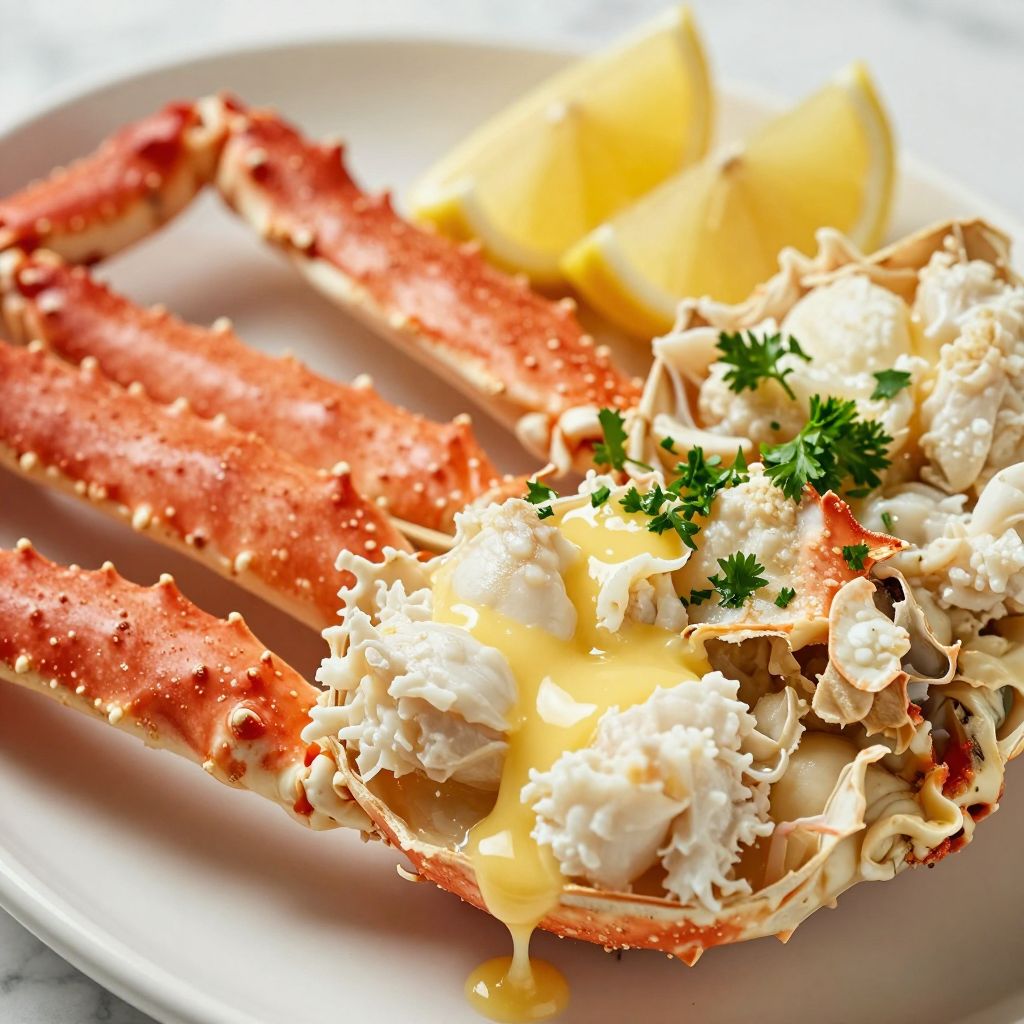 Crab Legs Preparation
