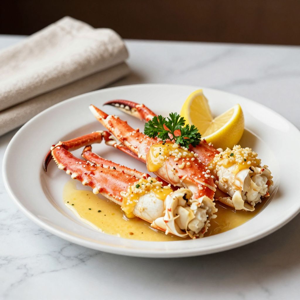Crab Legs Dessert