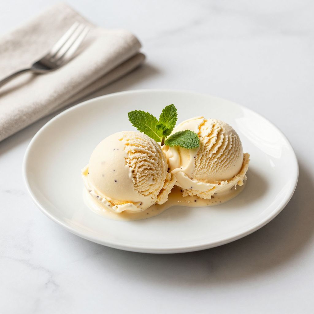 Cuisinart Vanilla Ice Cream Final Product