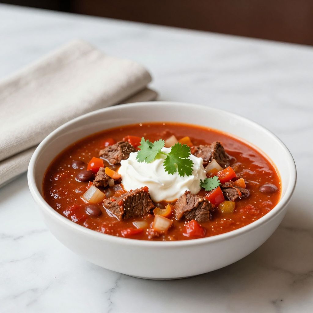 Deer Chili Final Dish
