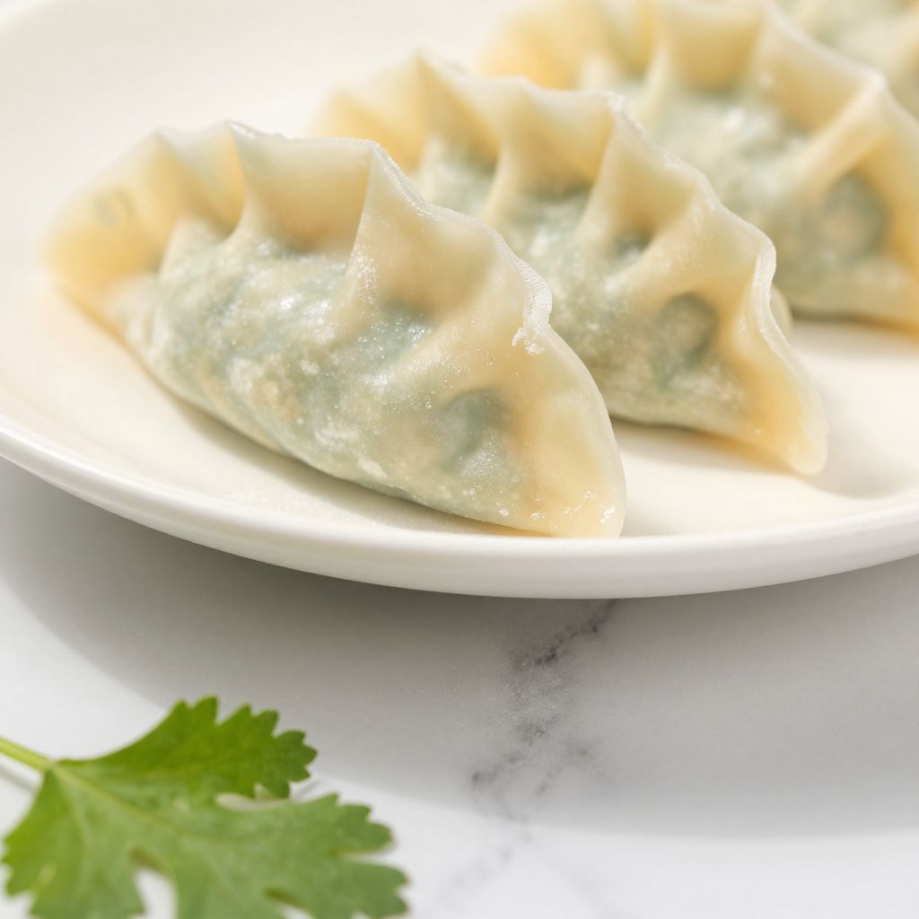 Dumpling Wrapper Making Process