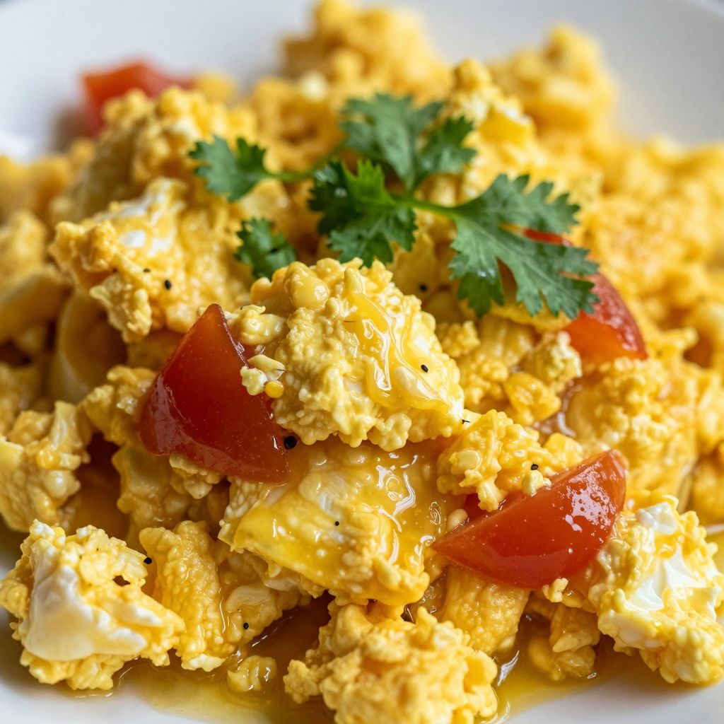 Egg Bhurji Preparation