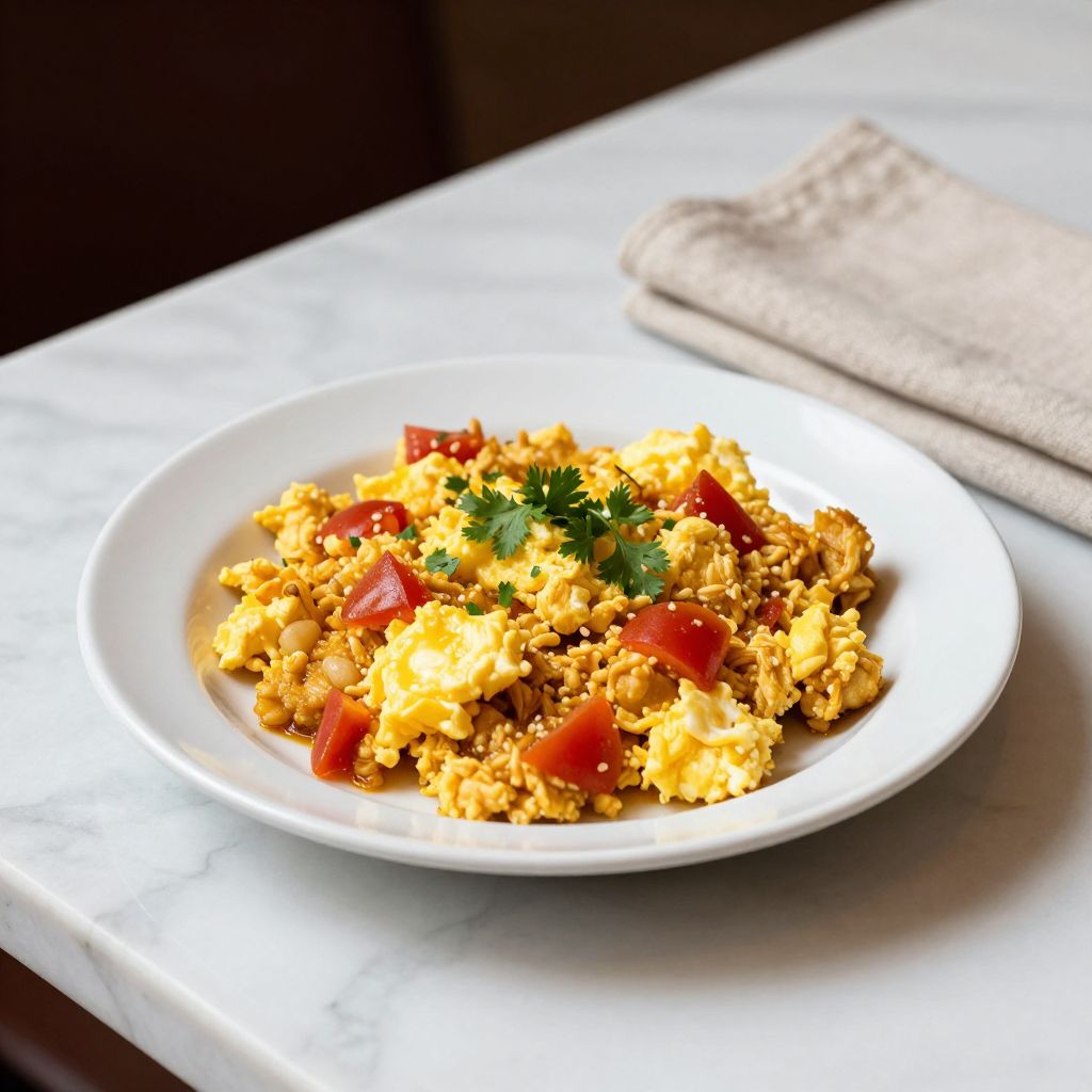 Egg Bhurji Dish