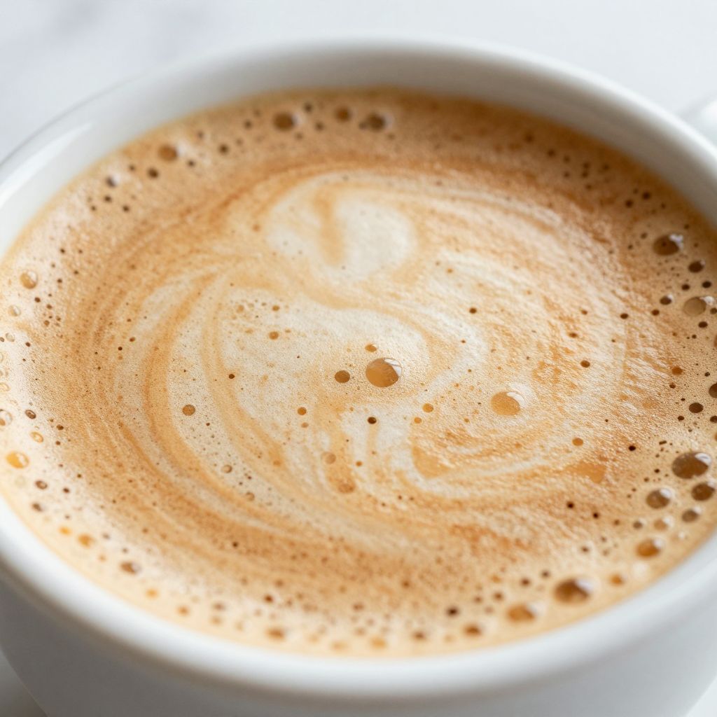 Flat White Preparation Image