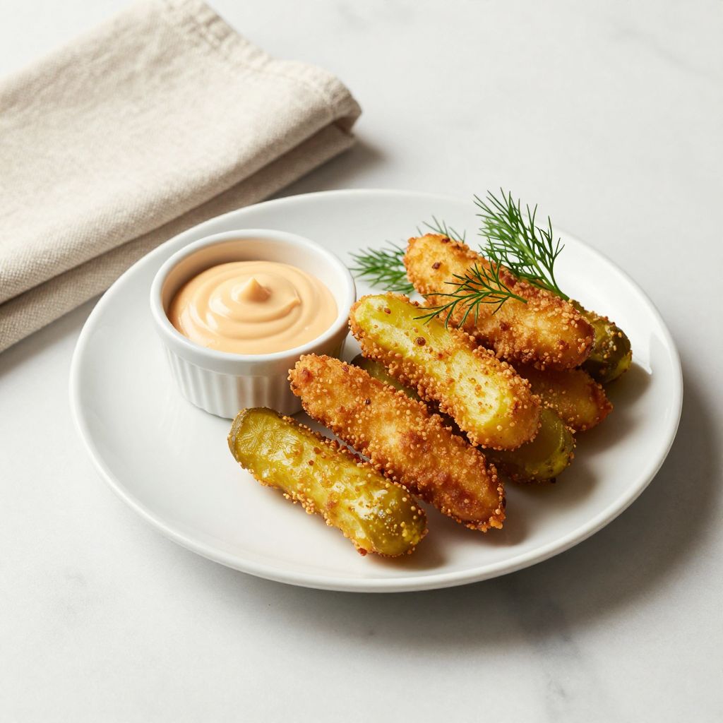 Fried Pickles Final Product