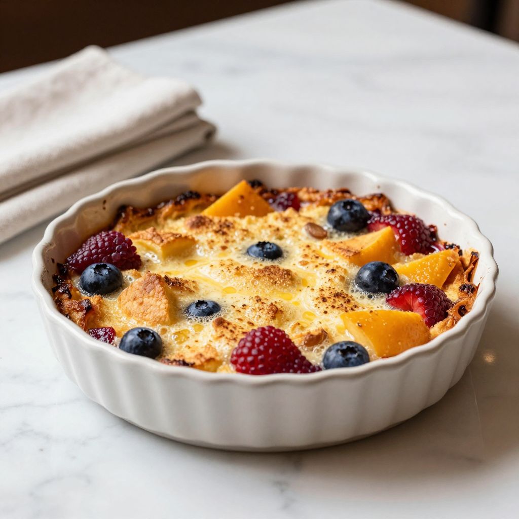 Fruit Cobbler Final Product