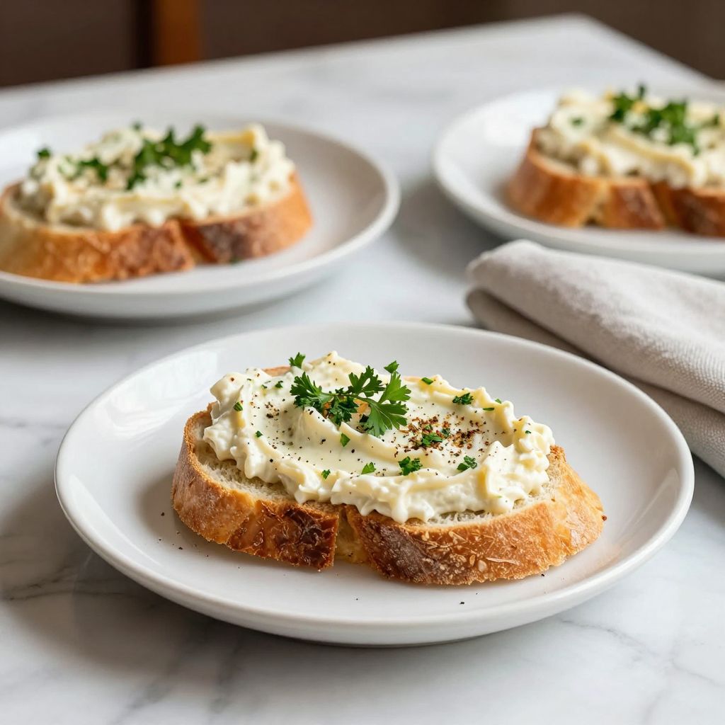 Garlic Bread Spread Final Image