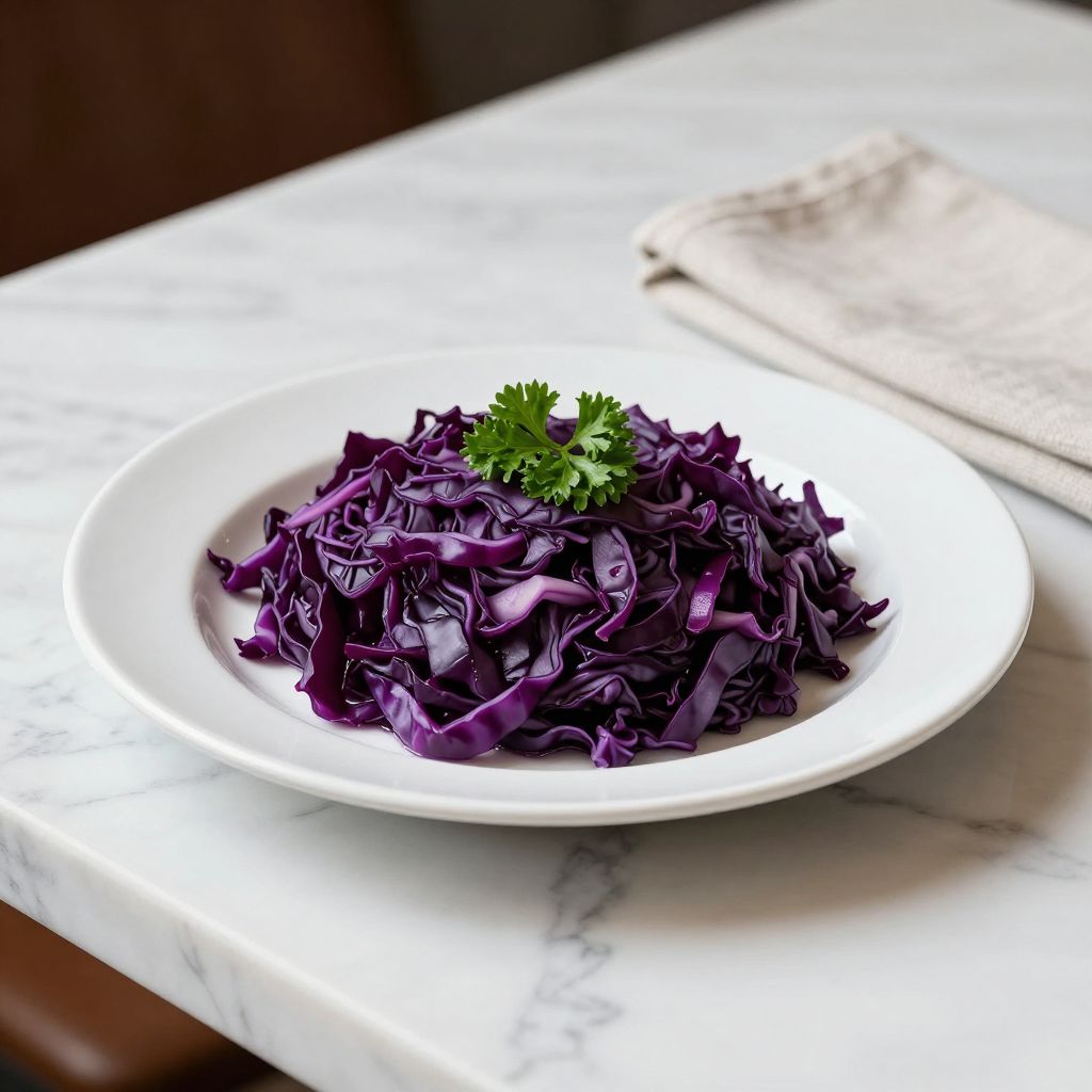 German Red Cabbage Final Dish