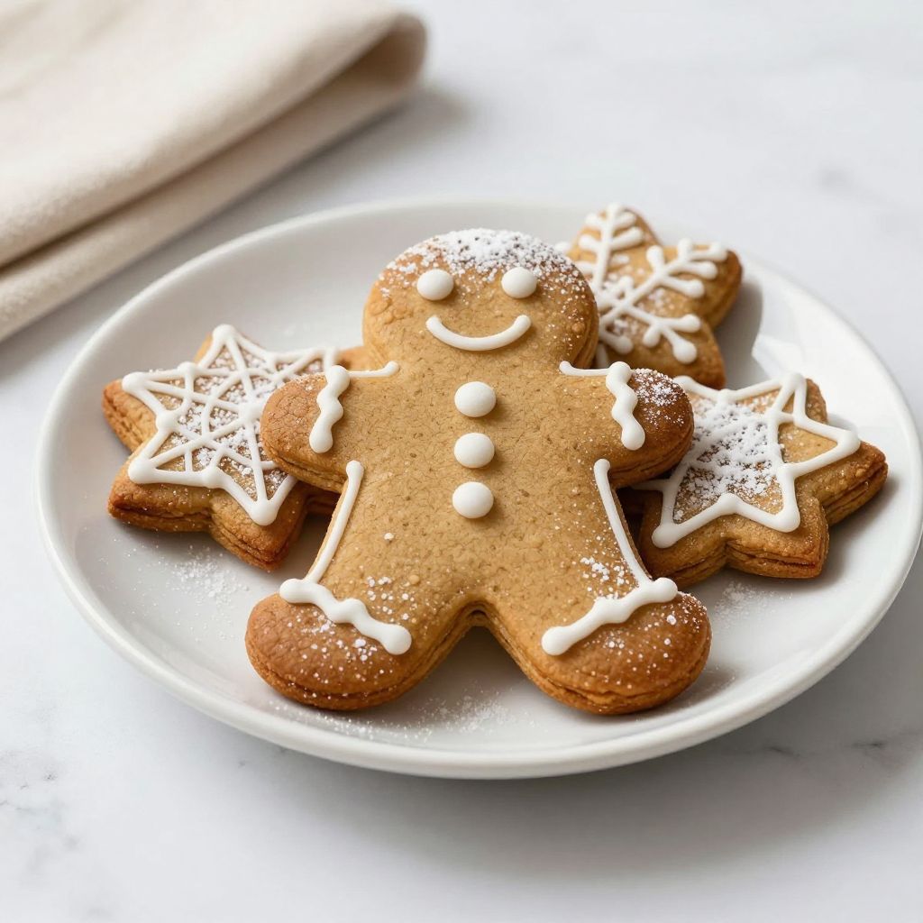 Gingerbread Man Cookies Final Shot