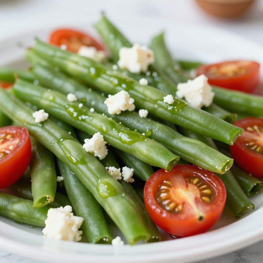 Green Bean Salad Preparation