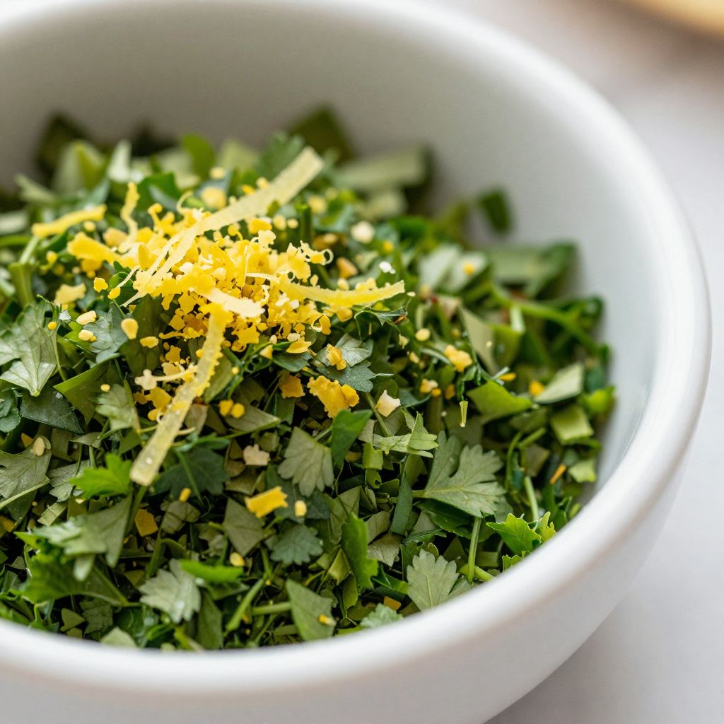 Gremolata Preparation