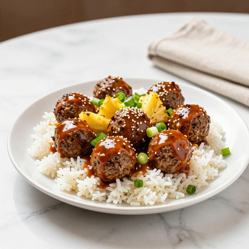 Delicious Hawaiian Meatballs