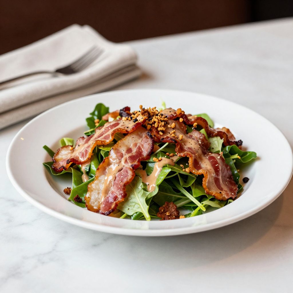 Hot Bacon Dressing Final Image