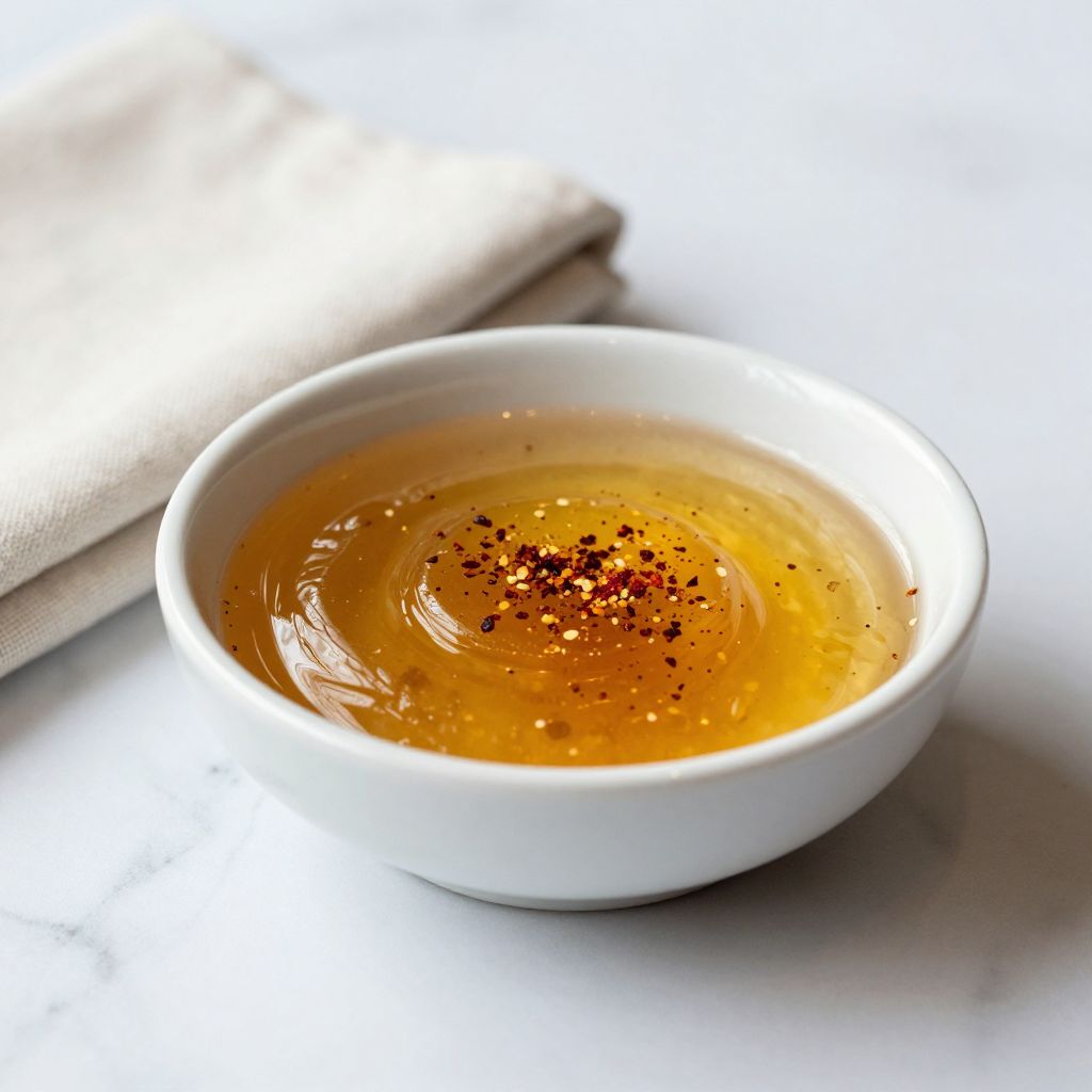 Hot Honey Sauce Final Dish