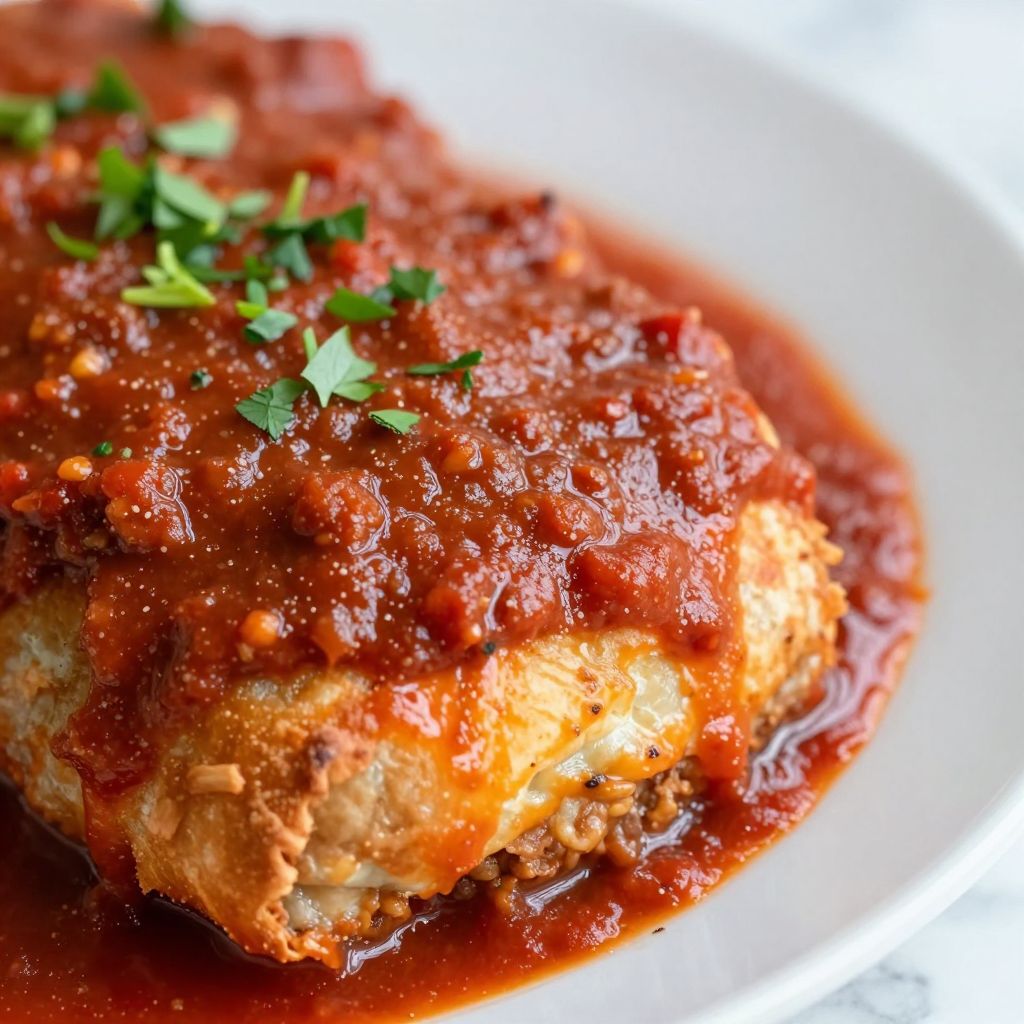 Italian Meatloaf Steps